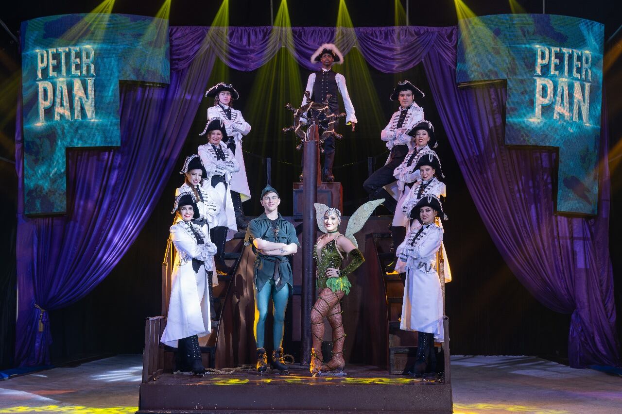 Circo sobre Hielo con un show inspirado en la mágica historia de Peter Pan. (Foto: Difusión)